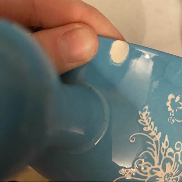 Omvovso blue and white porcelain handled soup bowls and plates - Picture 15 of 15